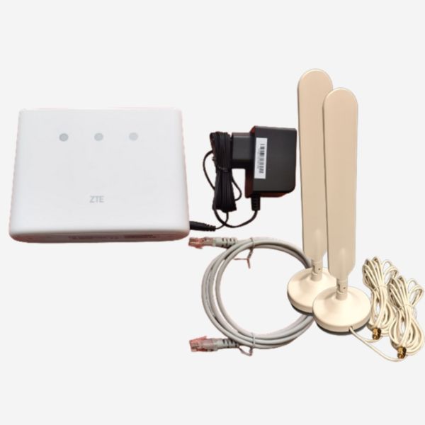 12 V 4G Router för Husvagn inkl. 2 ST camping antenn Paket