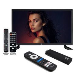12 Volts TV till Husbil Placo 22 Full HD Slim Google Chromecast paket
