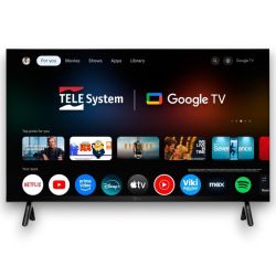 24-tums Smart Google TV TELE System TS24FLSMG15 för husvagn, husbil och båt 12V/230V