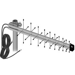 4G LTE Riktantenn 800-2170 MHz inkl 10m kabel med SMA kontakt