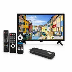 19 tum 12 volt HD TV LS10 för husbils, husvagn PALCO 12v / 230v Google Chromecast paket